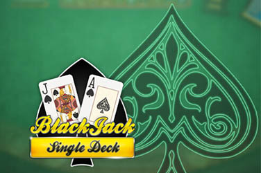 image Single deck blackjack mh